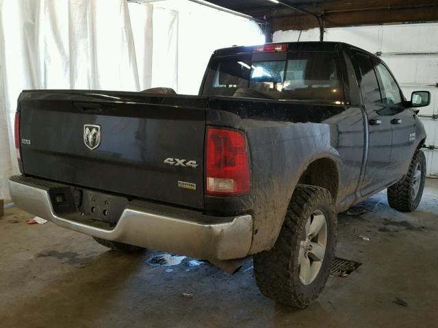 1C6RR7GP2DS659708 - 2013 RAM 1500 SLT BLACK photo 4