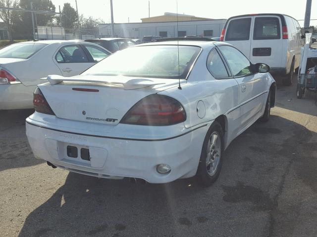 1G2NV12E53C317236 - 2003 PONTIAC GRAND AM G WHITE photo 4