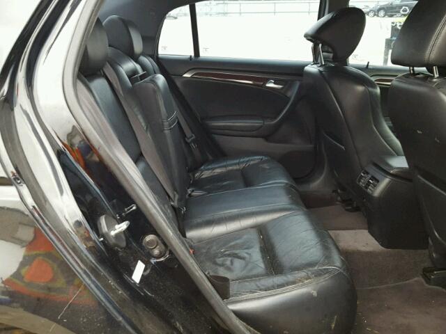 19UUA66225A080429 - 2005 ACURA TL BLACK photo 6