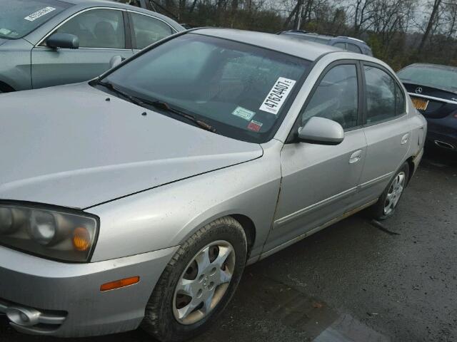 KMHDN46D16U328223 - 2006 HYUNDAI ELANTRA GL SILVER photo 2