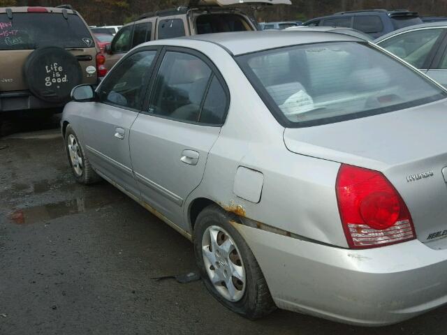 KMHDN46D16U328223 - 2006 HYUNDAI ELANTRA GL SILVER photo 3