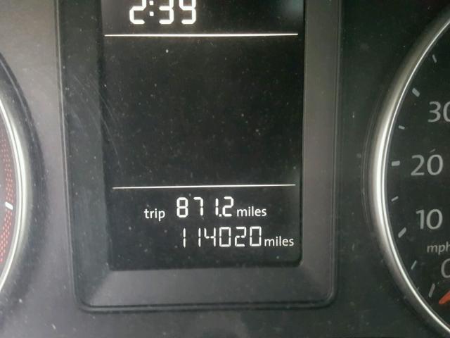 3VWJZ7AJ8AM001841 - 2010 VOLKSWAGEN JETTA S Ağ foto 8