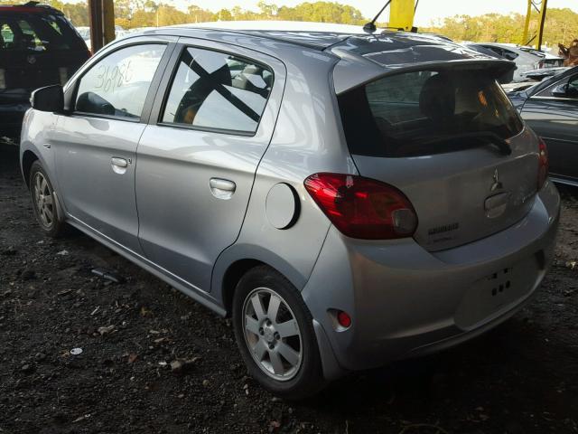 ML32A4HJ1FH004470 - 2015 MITSUBISHI MIRAGE ES SILVER photo 3