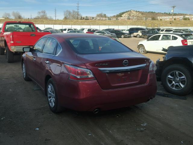 1N4AL3AP0FC251011 - 2015 NISSAN ALTIMA 2.5 MAROON photo 3