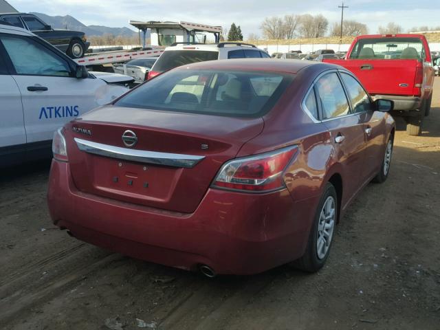 1N4AL3AP0FC251011 - 2015 NISSAN ALTIMA 2.5 MAROON photo 4