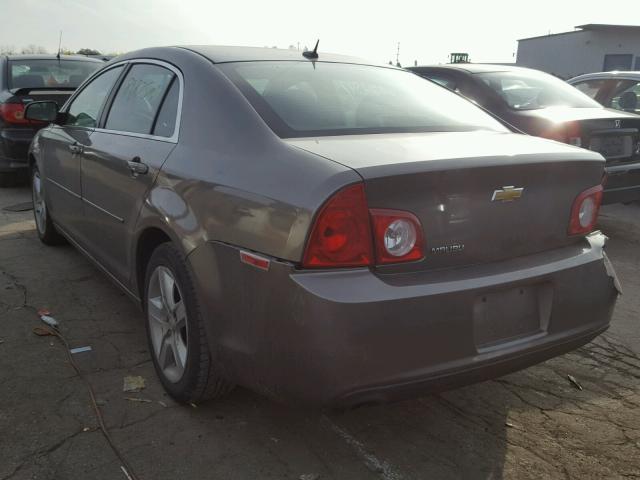 1G1ZB5E15BF356744 - 2011 CHEVROLET MALIBU LS BROWN photo 3