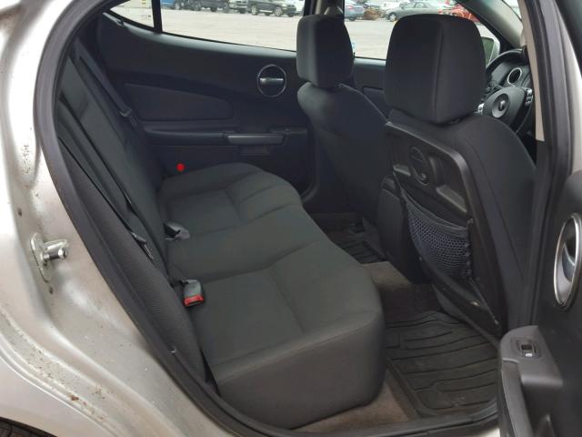 2G2WP552761220623 - 2006 PONTIAC GRAND PRIX Сріблястий фото 6