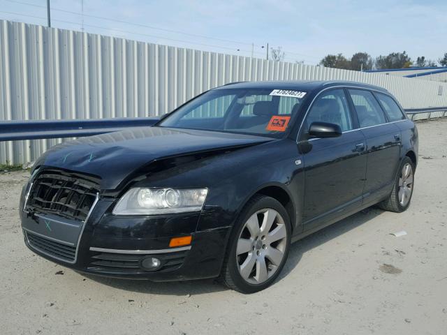 WAUKH74F46N107943 - 2006 AUDI A6 AVANT Q BLACK photo 2