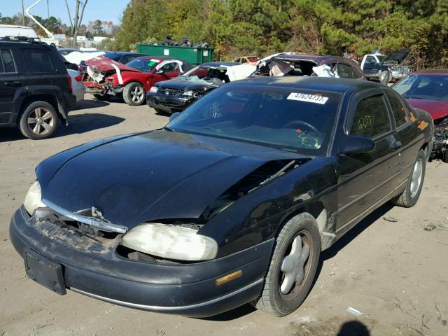 2G1WW12M8X9298191 - 1999 CHEVROLET MONTE CARL შავი ფოტო 2