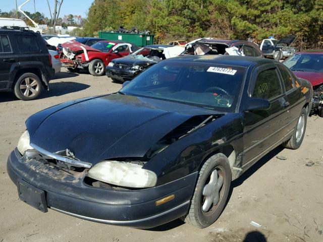 2G1WW12M8X9298191 - 1999 CHEVROLET MONTE CARL BLACK photo 2