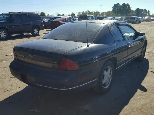 2G1WW12M8X9298191 - 1999 CHEVROLET MONTE CARL შავი ფოტო 4