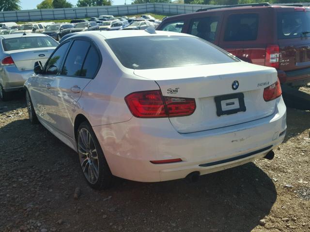 WBA3A9G56DNP36320 - 2013 BMW 335 I WHITE photo 3