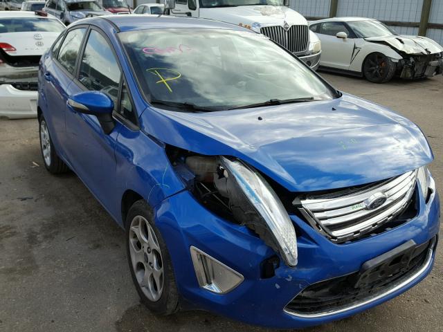 3FADP4CJ4BM119622 - 2011 FORD FIESTA SEL BLUE photo 1