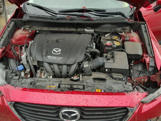 JM1DKFC74H0146940 - 2017 MAZDA CX-3 TOURI RED photo 7