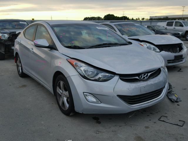 5NPDH4AE7DH282089 - 2013 HYUNDAI ELANTRA GL SILVER photo 1