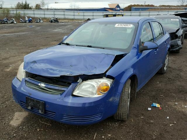 1G1AL58F687177617 - 2008 CHEVROLET COBALT LT BLUE photo 2