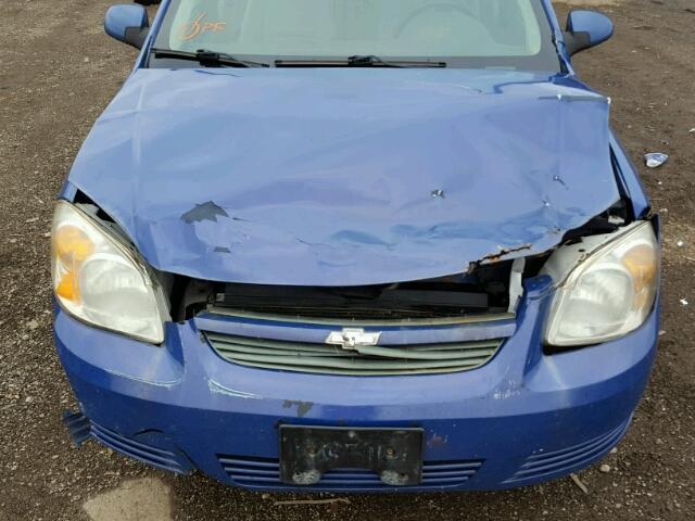 1G1AL58F687177617 - 2008 CHEVROLET COBALT LT BLUE photo 9