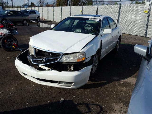 19UUA56923A023877 - 2003 ACURA 3.2TL TYPE WHITE photo 2