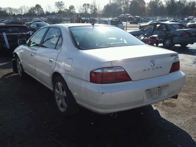 19UUA56923A023877 - 2003 ACURA 3.2TL TYPE WHITE photo 3