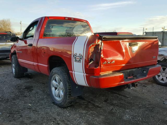 1D7HU162X6J243393 - 2006 DODGE RAM 1500 S RED photo 3