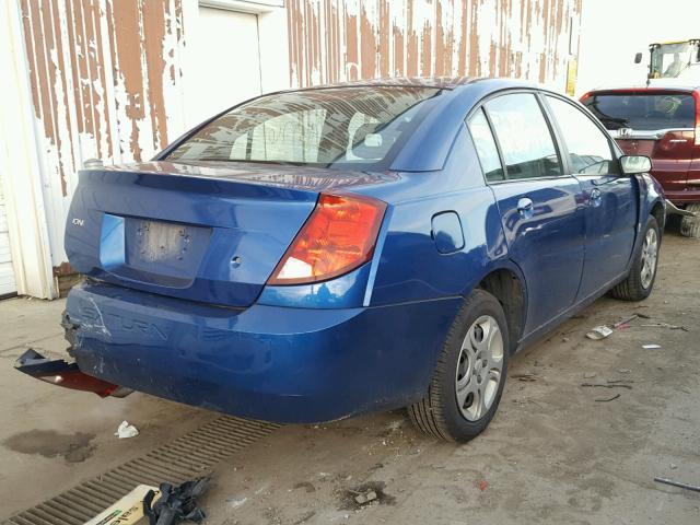 1G8AJ52F85Z147230 - 2005 SATURN ION LEVEL BLUE photo 4