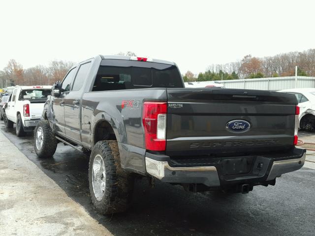 1FT7W2BT8HEB90130 - 2017 FORD F250 SUPER BLACK photo 3