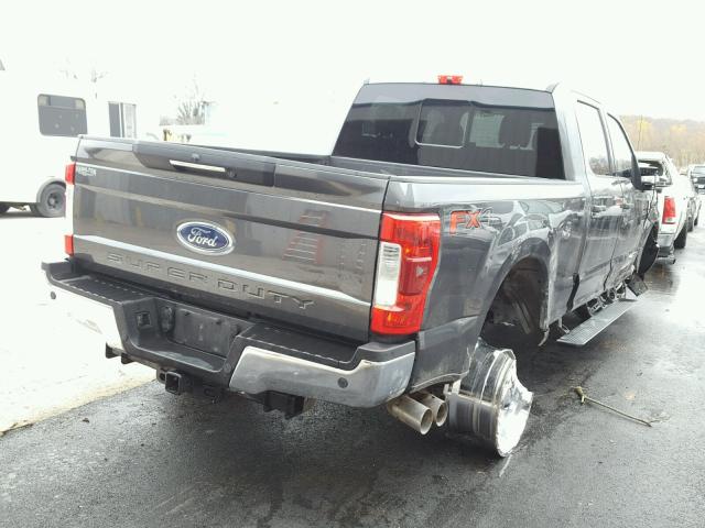 1FT7W2BT8HEB90130 - 2017 FORD F250 SUPER BLACK photo 4