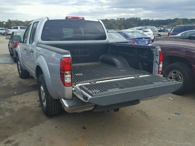 1N6AD0EV0DN713886 - 2013 NISSAN FRONTIER S SILVER photo 3