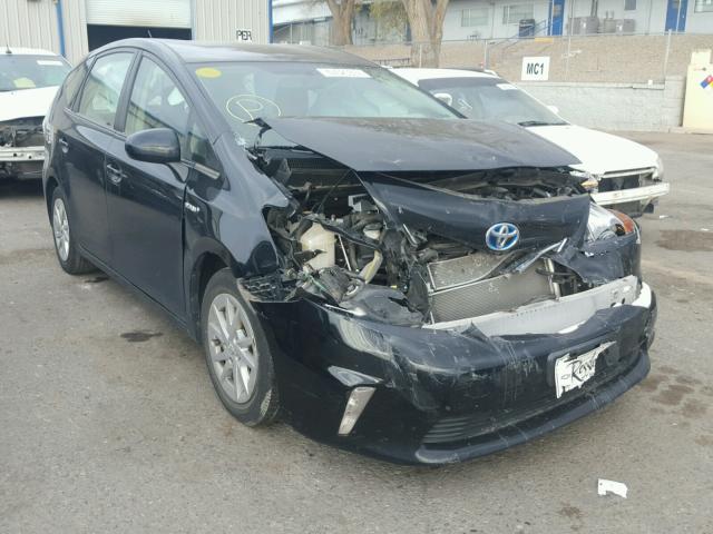 JTDZN3EU8E3316404 - 2014 TOYOTA PRIUS V BLACK photo 1