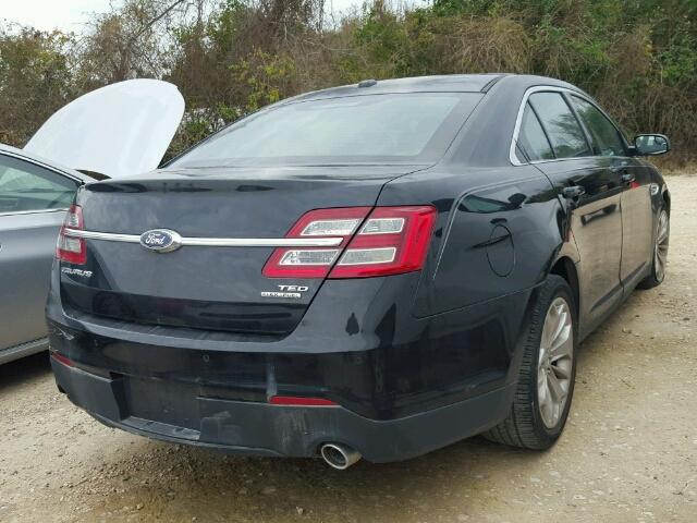 1FAHP2F86EG104861 - 2014 FORD TAURUS LIM BLACK photo 4