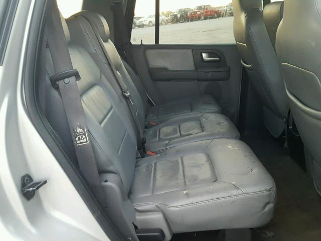 1FMPU16LX4LA20251 - 2004 FORD EXPEDITION SILVER photo 6