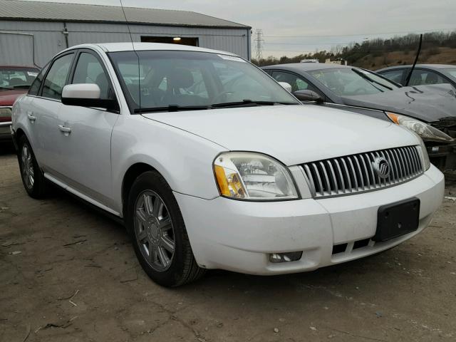 1MEHM42187G612855 - 2007 MERCURY MONTEGO PR WHITE photo 1