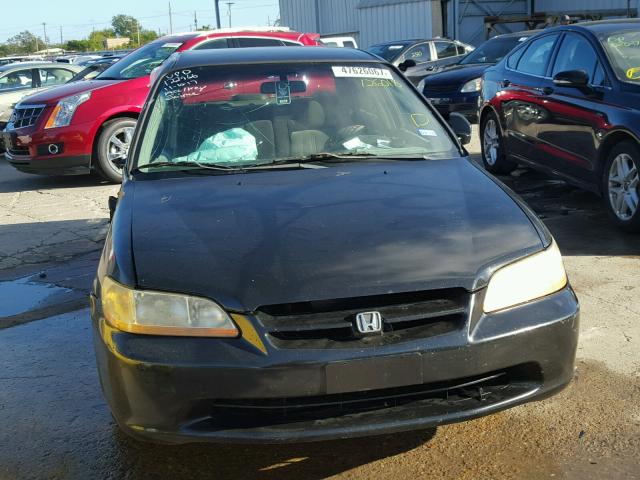 1HGCG5641YA126018 - 2000 HONDA ACCORD LX BLACK photo 9