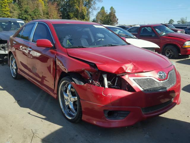 4T1BF3EKXBU722067 - 2011 TOYOTA CAMRY BASE RED photo 1