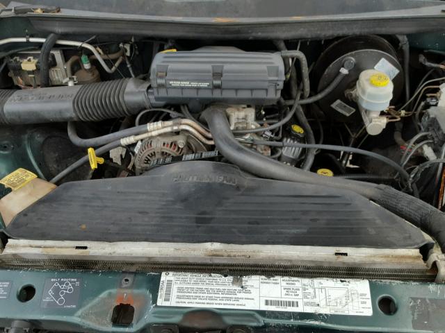 1B7KC23Z2XJ612954 - 1999 DODGE RAM 2500 GREEN photo 7