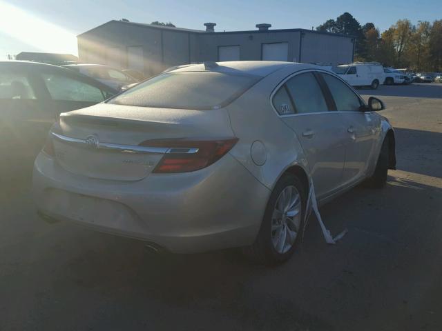 2G4GK5EX9G9103988 - 2016 BUICK REGAL GOLD photo 4