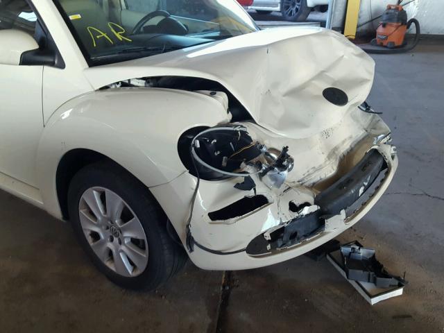 3VWPW31C69M512814 - 2009 VOLKSWAGEN NEW BEETLE Ağ foto 9