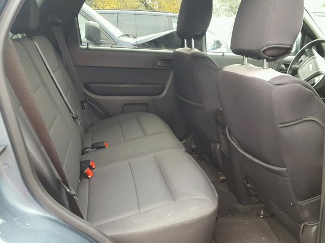 1FMCU9DG7BKA68215 - 2011 FORD ESCAPE XLT BLUE photo 6