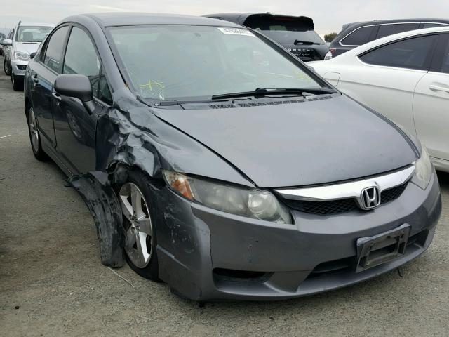 19XFA1F68AE065776 - 2010 HONDA CIVIC GRAY photo 1