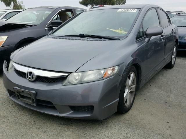 19XFA1F68AE065776 - 2010 HONDA CIVIC GRAY photo 2