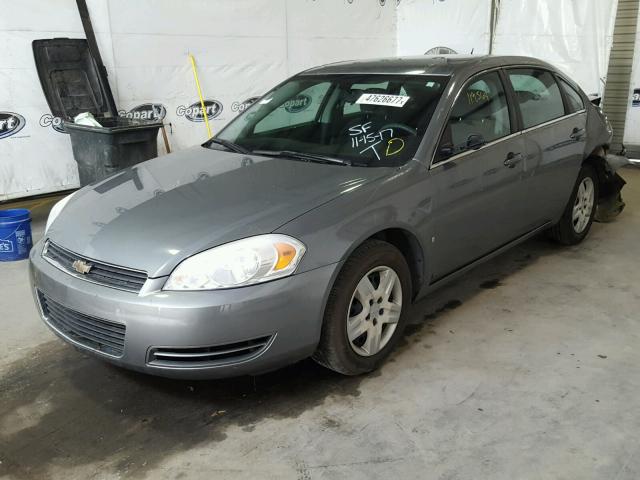 2G1WB58K581366469 - 2008 CHEVROLET IMPALA LS GRAY photo 2