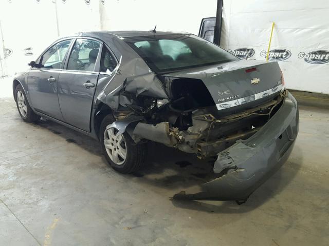 2G1WB58K581366469 - 2008 CHEVROLET IMPALA LS Gris foto 3