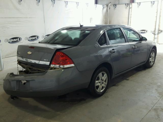 2G1WB58K581366469 - 2008 CHEVROLET IMPALA LS GRAY photo 4