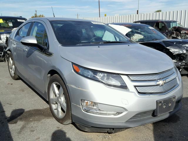 1G1RE6E4XDU142984 - 2013 CHEVROLET VOLT SILVER photo 1