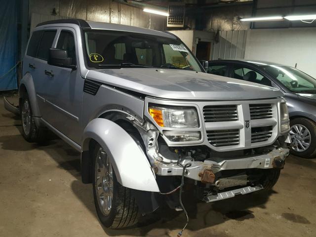 1D8GU58658W187240 - 2008 DODGE NITRO R/T SILVER photo 1