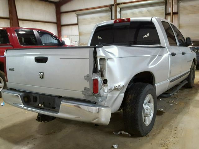 3D7KA28D34G246556 - 2004 DODGE RAM 2500 S SILVER photo 4