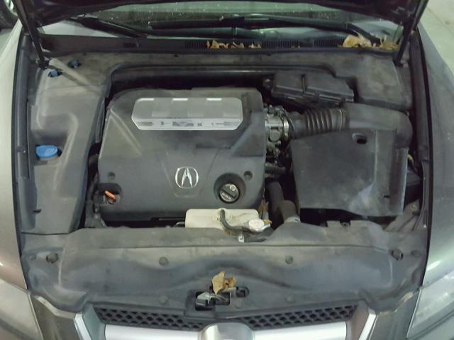 19UUA66228A001846 - 2008 ACURA TL GRAY photo 7