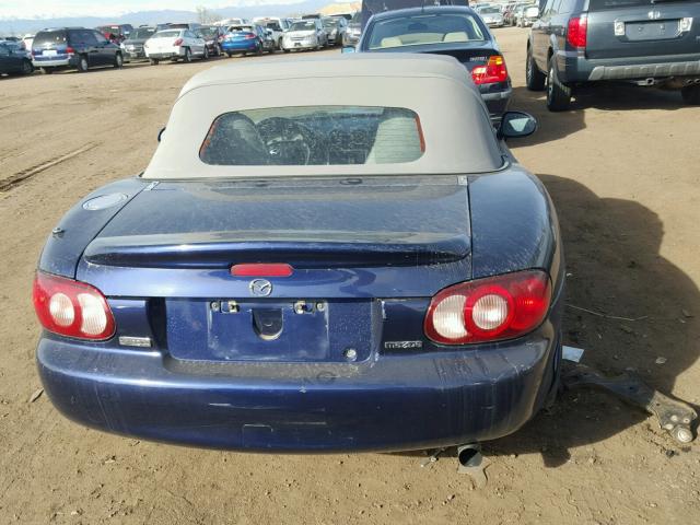 JM1NB353330307459 - 2003 MAZDA MX-5 MIATA BLUE photo 6