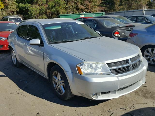 1B3CC5FB2AN226685 - 2010 DODGE AVENGER R/ SILVER photo 1