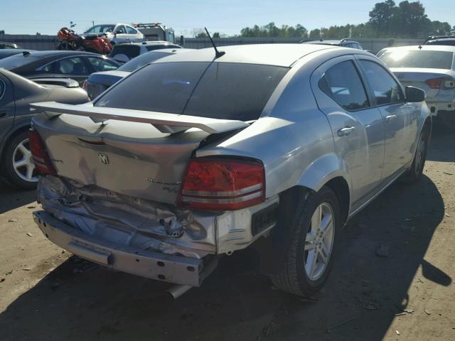 1B3CC5FB2AN226685 - 2010 DODGE AVENGER R/ SILVER photo 4